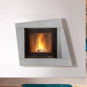 habillage de cheminée contemporain 1