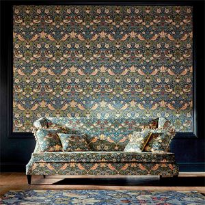 tissu d'ameublement / pour rideaux / pour store enrouleur / à motif nature
