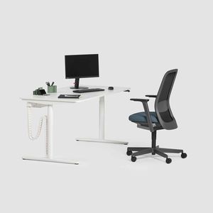 bureau sur pied