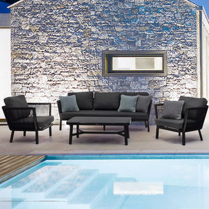 canapé contemporain / en polyester / en acrylique / 3 places