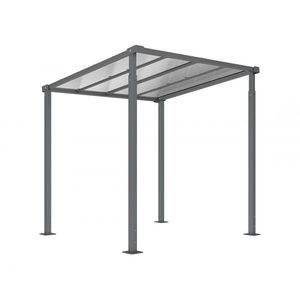 abri vélo couverture en polycarbonate