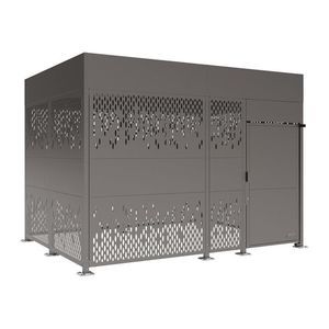 abri vélo couverture en polycarbonate 1