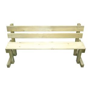 banc public en acier inoxydable 1