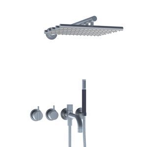 set de baignoire en inox