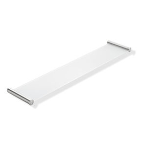 étagère murale / contemporaine / en métal / en verre