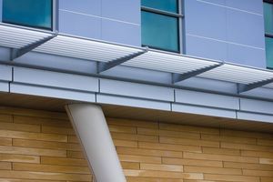 brise-soleil en aluminium