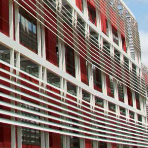 brise-soleil en aluminium