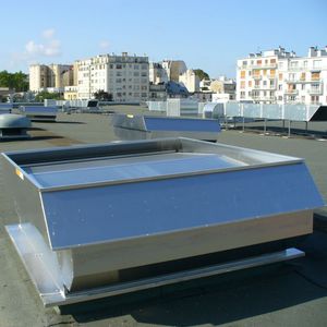 trappe de désenfumage aluminium
