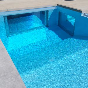 fenêtre fixe / en polycarbonate / blindée / d'intérieure