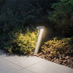 borne d'éclairage de jardin
