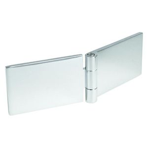 charnière pour meuble / en laiton chromé