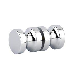 bouton de porte contemporain / en laiton / en laiton poli