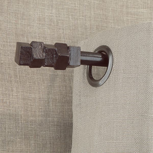 tringle à rideaux en bronze 1
