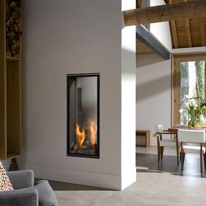 cheminée à gaz