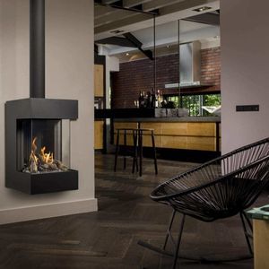 cheminée à gaz
