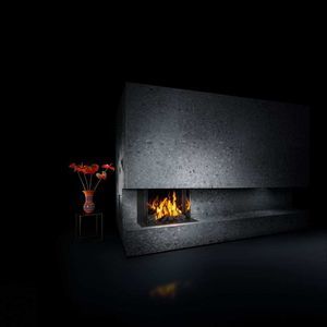 cheminée à gaz
