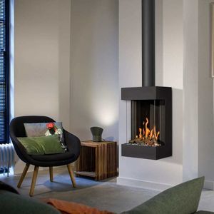 cheminée à gaz