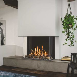 cheminée à gaz