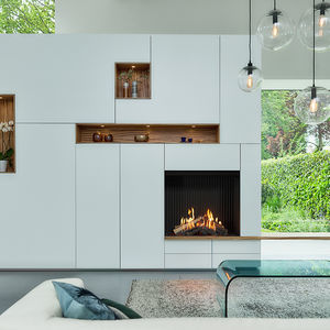 cheminée à gaz