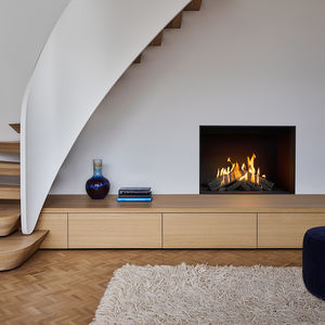cheminée à gaz