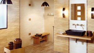 carrelage d'intérieur / de salle de bain / mural / en céramique