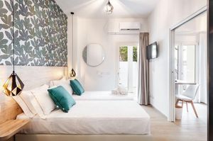 chambre d'hôtel contemporaine