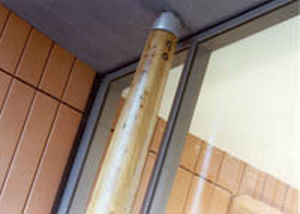 poteau en bois
