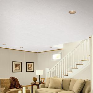 faux-plafond en fibre minérale