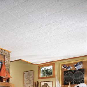 faux-plafond en fibre minérale