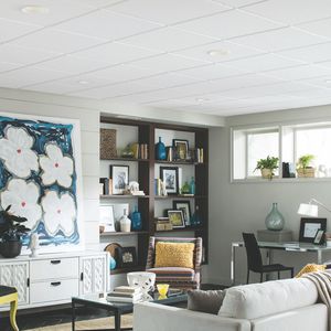 faux-plafond en fibre minérale
