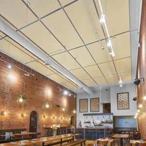 faux-plafond en plâtre