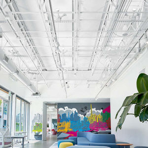 faux-plafond en fibre minérale