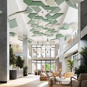 faux-plafond en fibre de verre