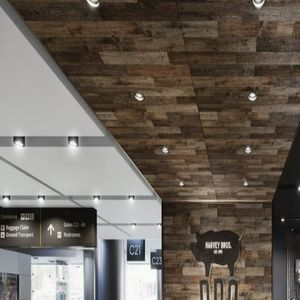 faux-plafond en métal