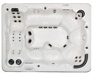 spa encastrable / rectangulaire / 8 places