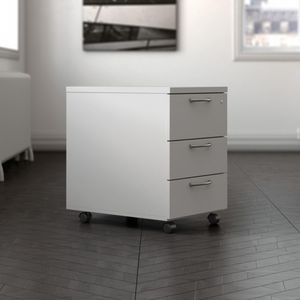 caisson de bureau en métal / à 3 tiroirs / à 2 tiroirs / à roulettes