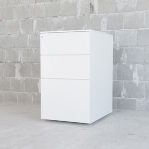 caisson de bureau en métal / à 3 tiroirs / à 2 tiroirs / à roulettes