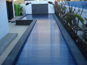 couverture de piscine de sécurité