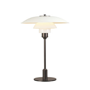 lampe de table / contemporaine / en laiton / en métal chromé