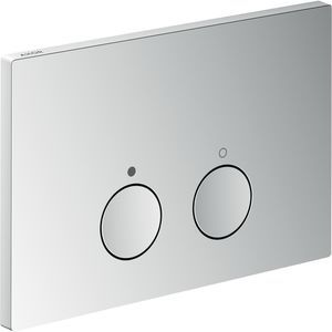 bouton de chasse d'eau double