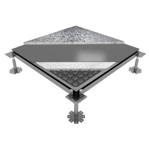 plancher technique en acier