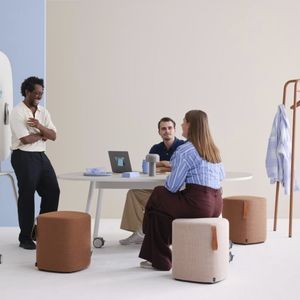 pouf contemporain