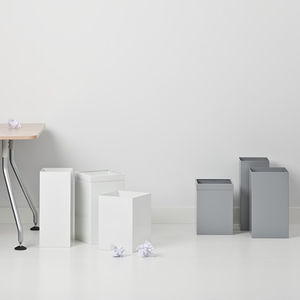 corbeille à papier acier