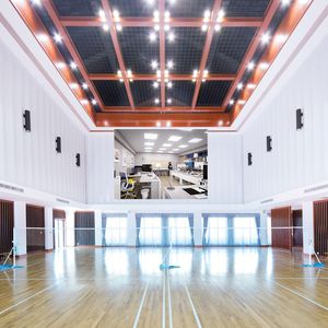 faux-plafond en aluminium