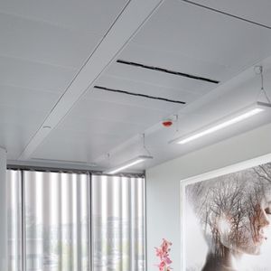faux-plafond en acier
