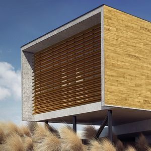 brise-soleil en aluminium