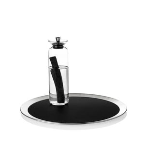 plateau de service en silicone / en acier inoxydable
