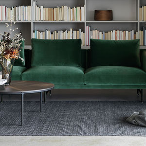 tapis contemporain / à motif / en laine de Nouvelle Zélande / rectangulaire