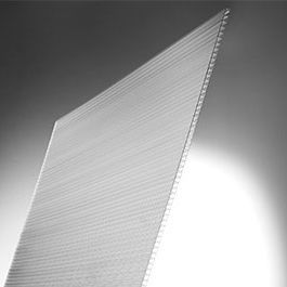 plaque en polycarbonate plan
