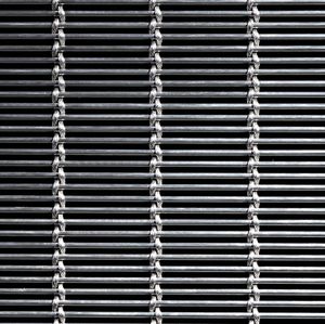 maille métallique pour façade